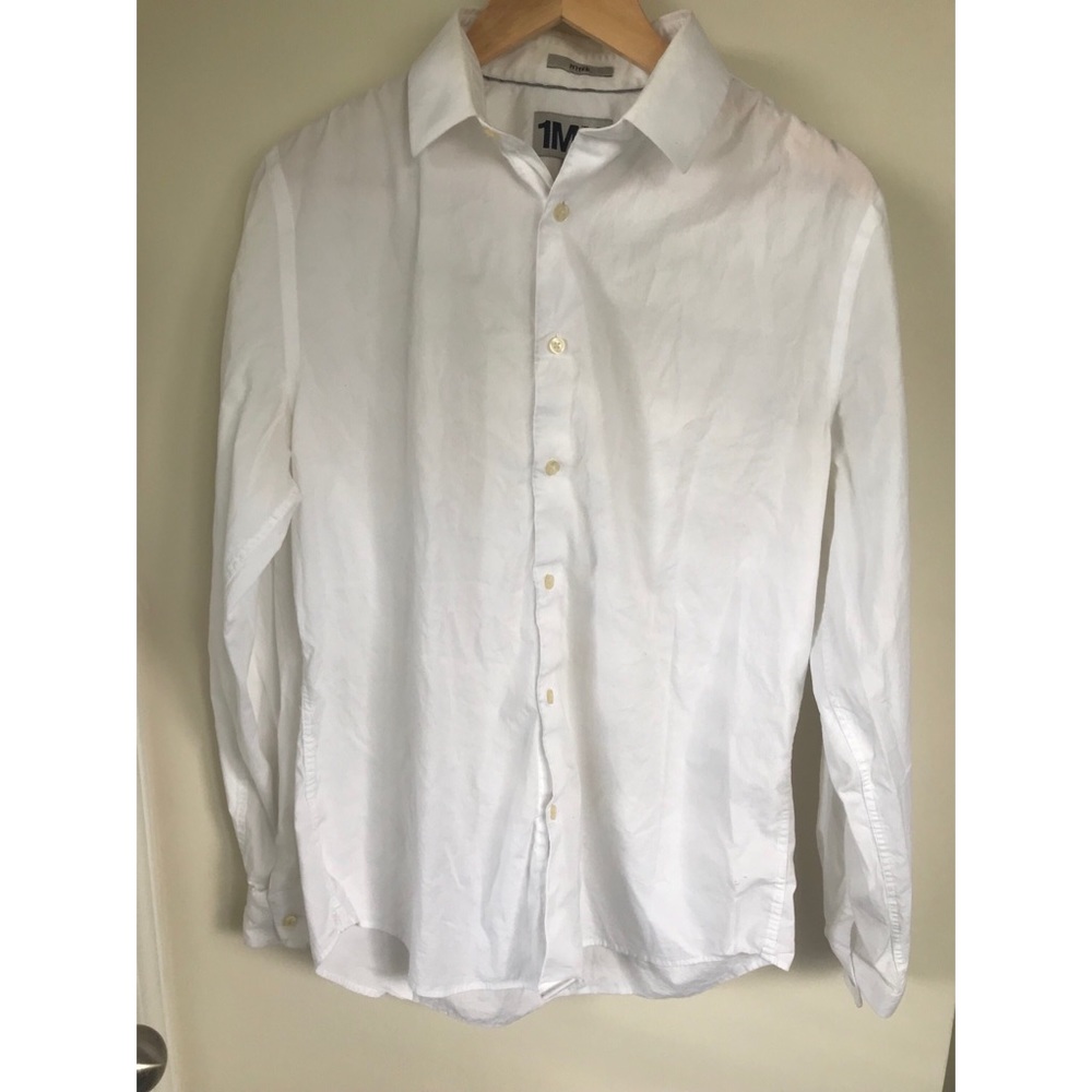 Men’s medium Express white button down